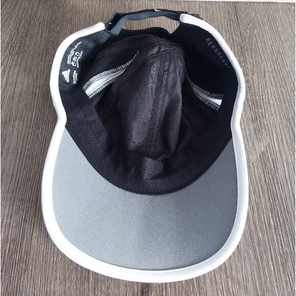 Adidas Aeroready Black and White Lightweight Hat - Picture 5 of 5